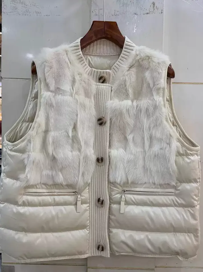 Women's white-goose-down heavyweight elevated down jacket — Style 2603