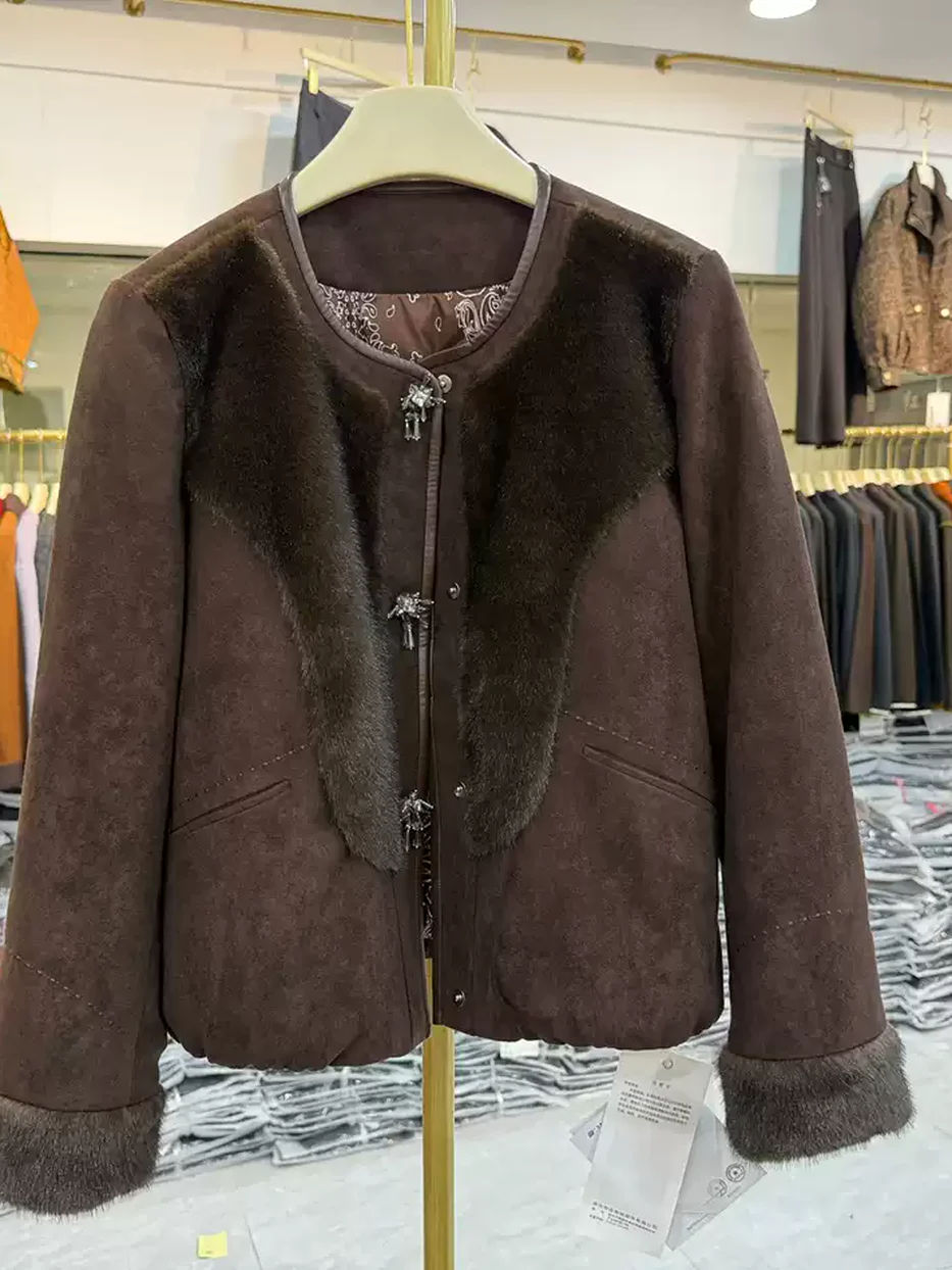 Panel down jacket — Style 26B-F12
