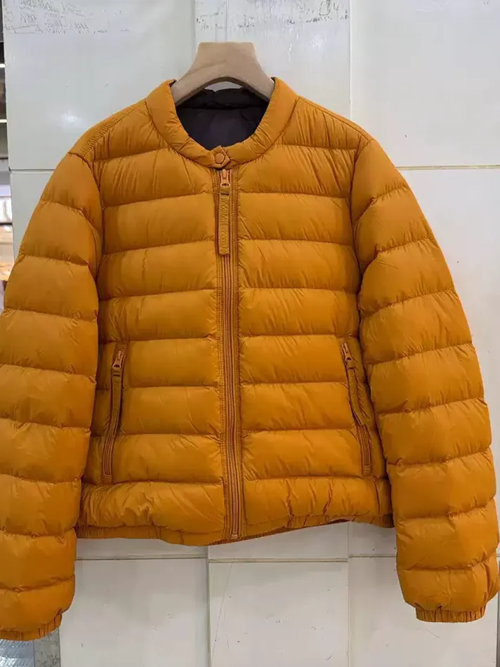 Women's puffer duck-down casual down jacket — Style 6823