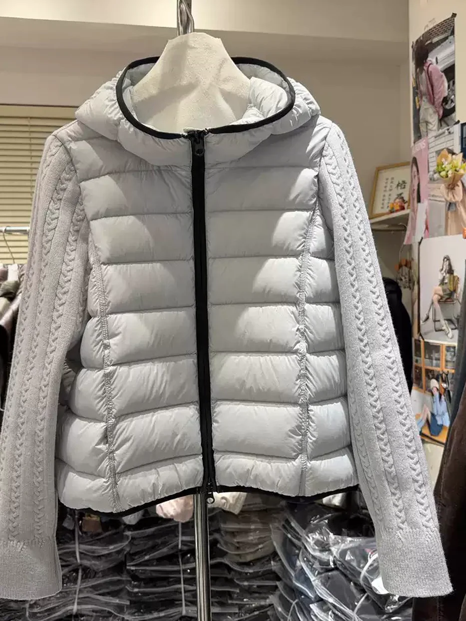 Double-zip down jacket — winter — Style 80067