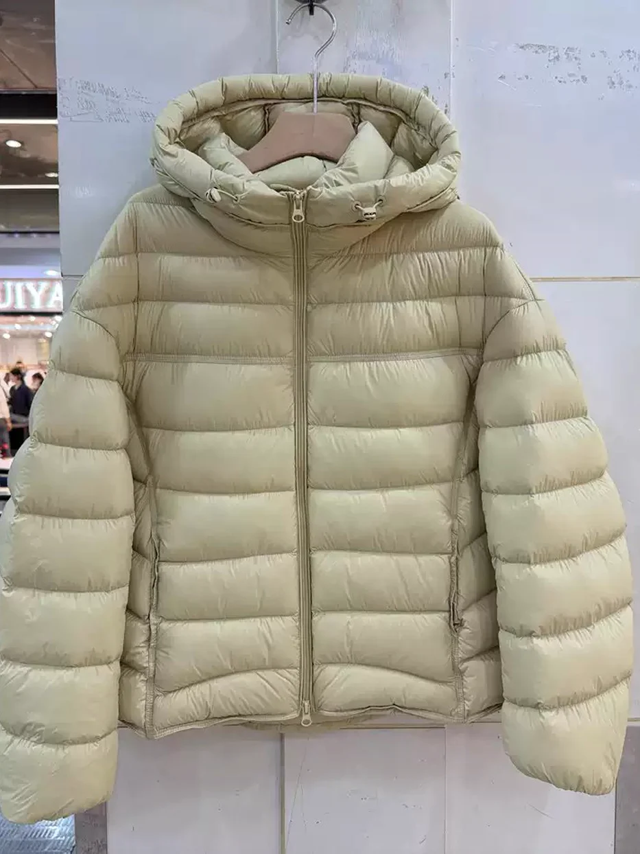 Women's channel-quilted zip down jacket · 98059