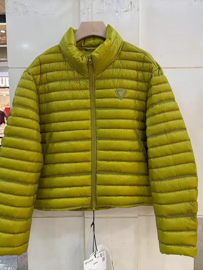 Women's puffer duck-down down jacket — Style Y-6086