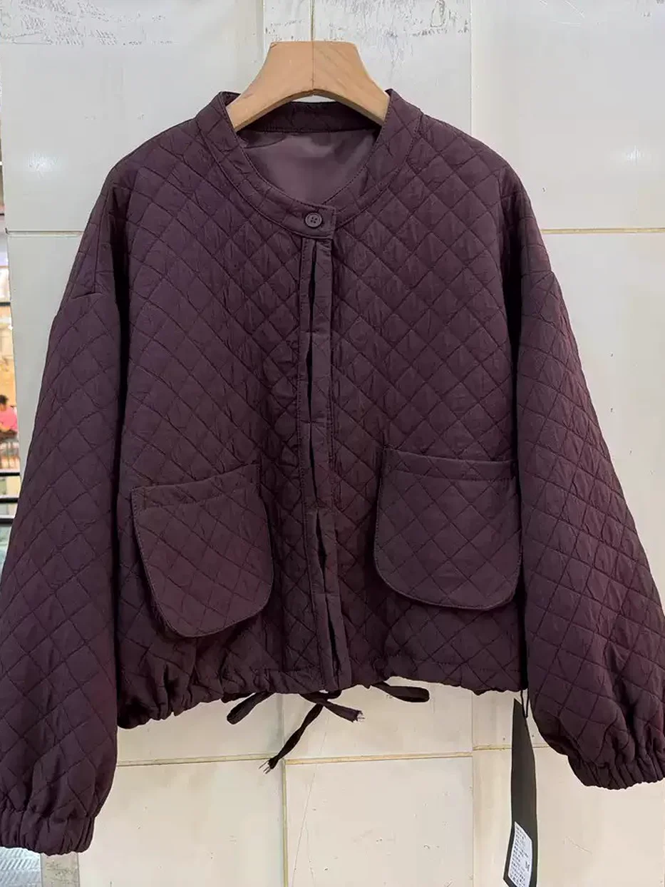 Diamond-quilted jacket, relaxed fit — Style 26631