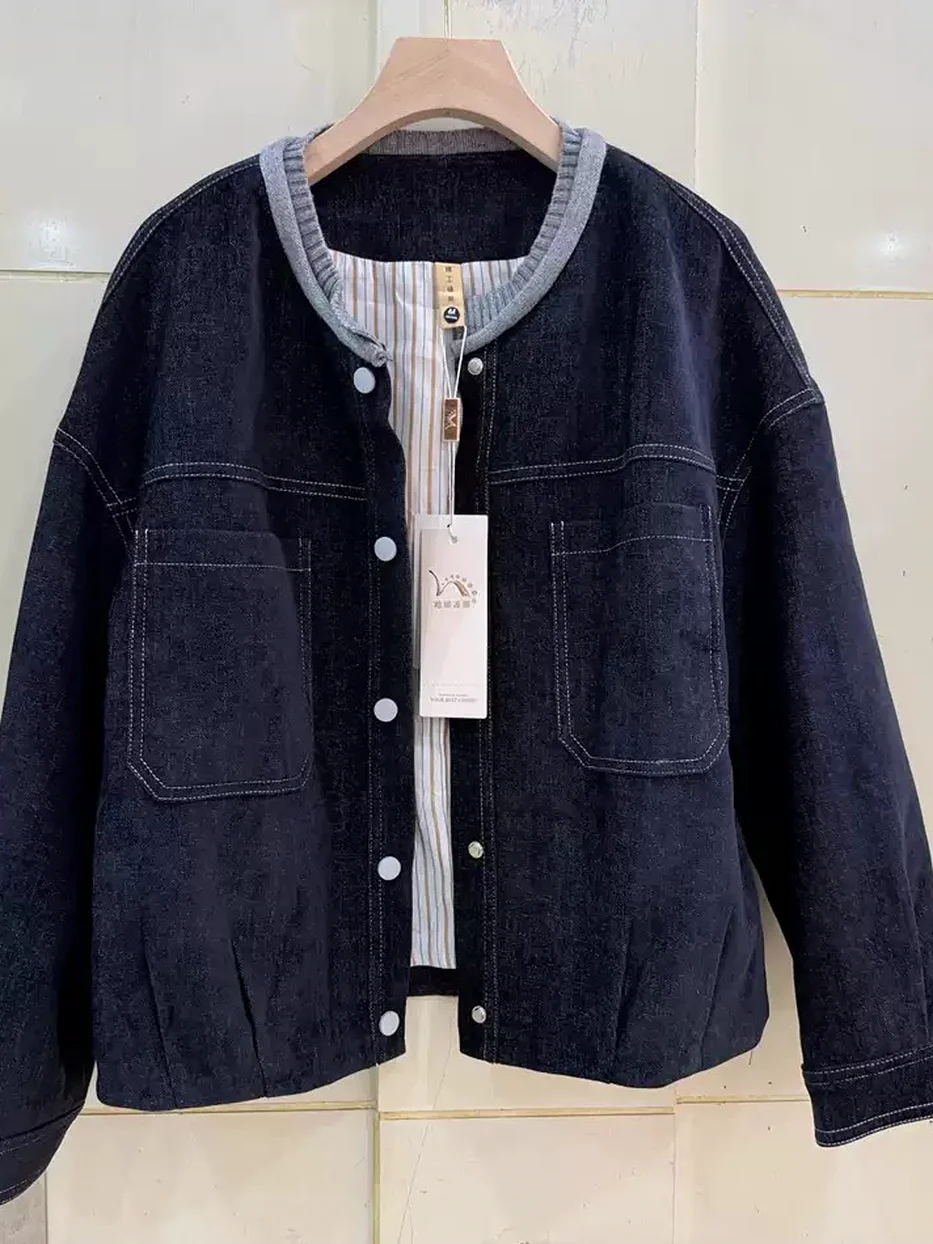 Denim jacket, relaxed fit — Style 26C-28