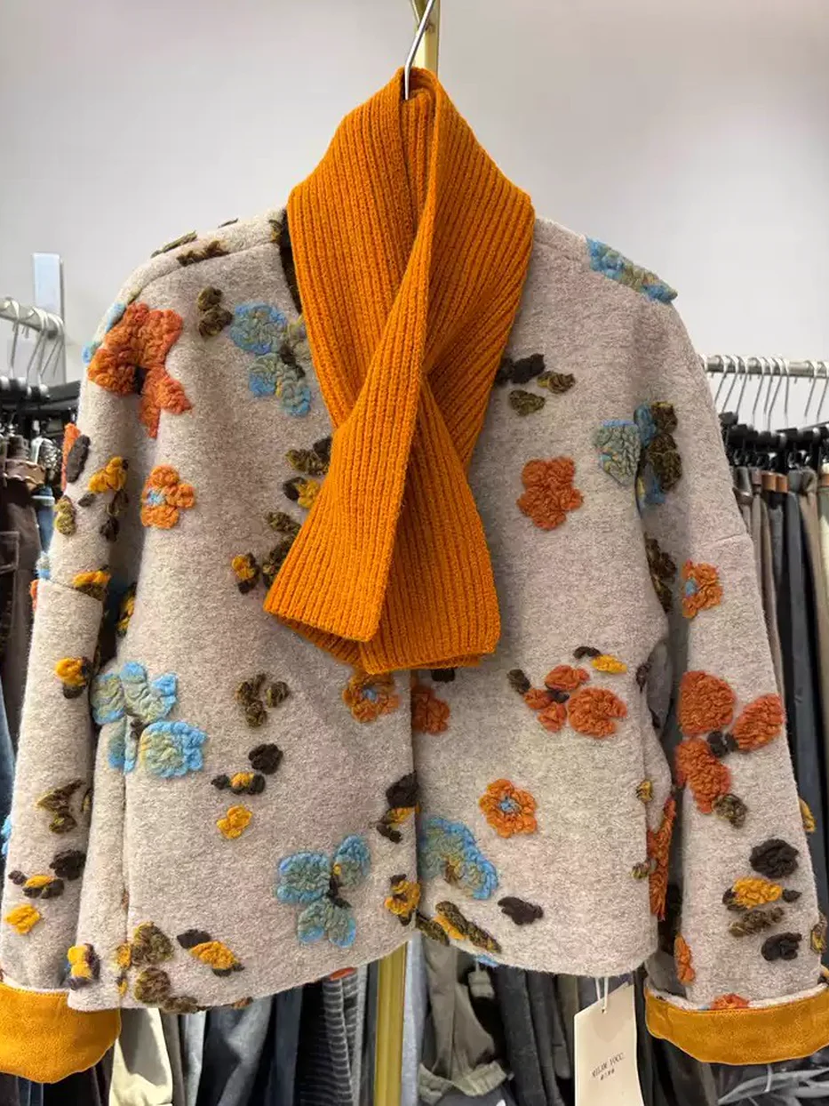 Single-breasted wool jacket — Style 6313