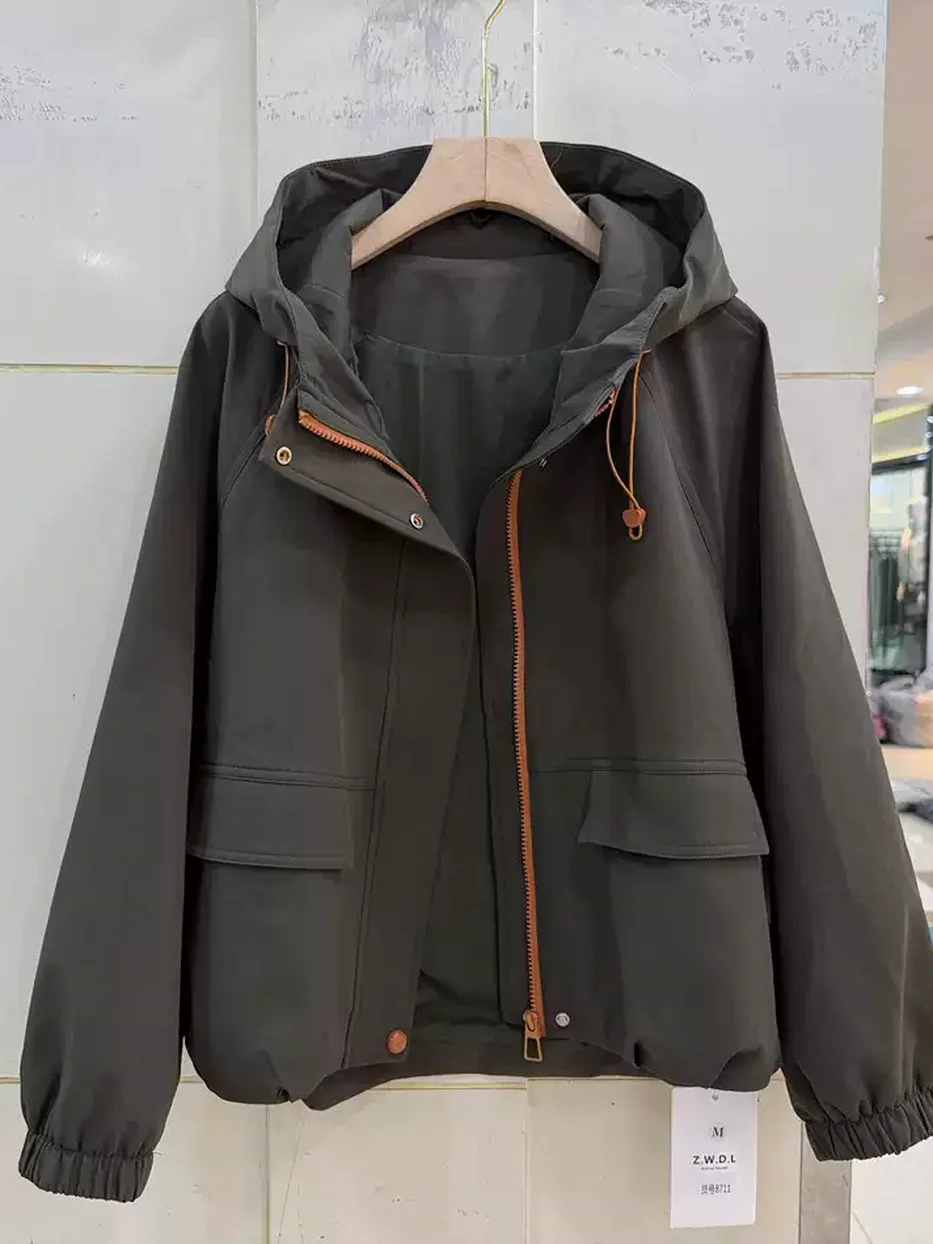 Zip-front jacket, relaxed fit — Style 8711