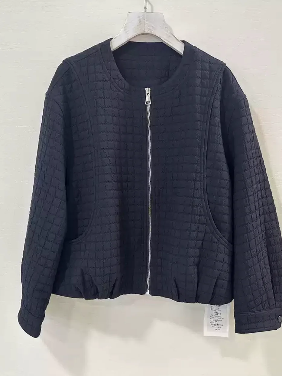 Zip-front jacket, relaxed fit CZ26727 — Style CZ26727