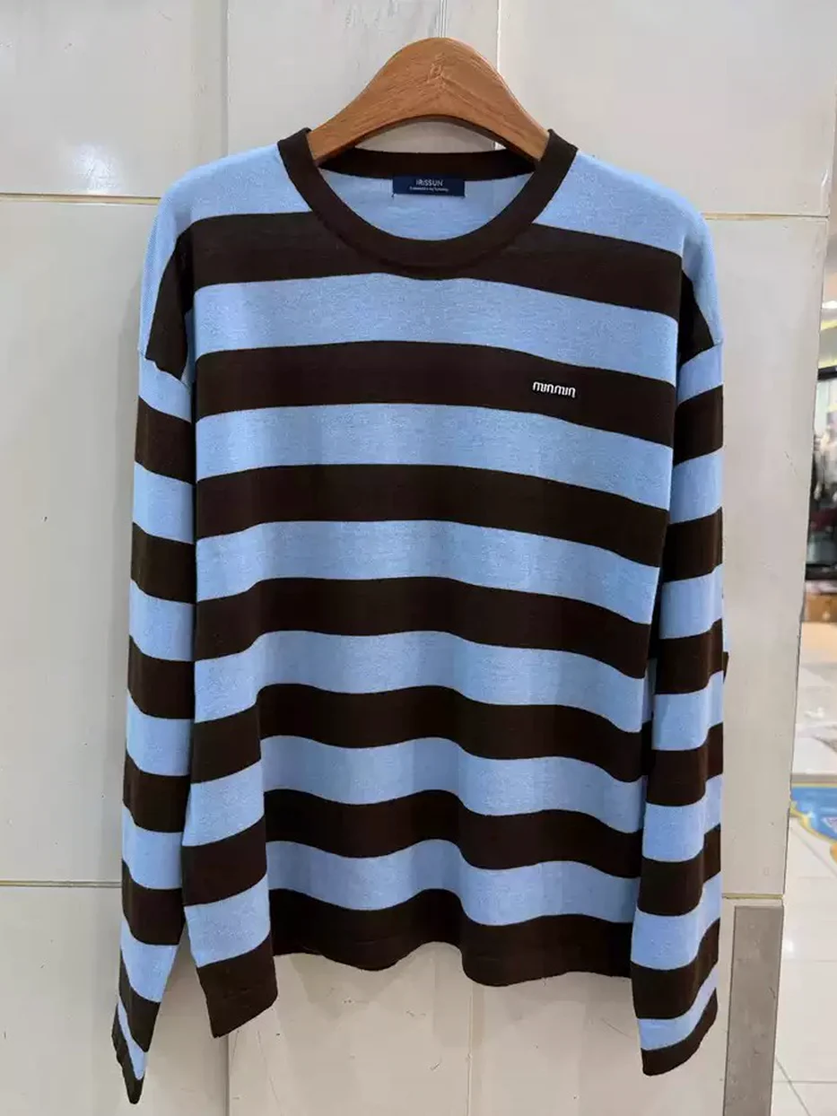 Crew-neck long-sleeve knit sweater — Style 15-27167