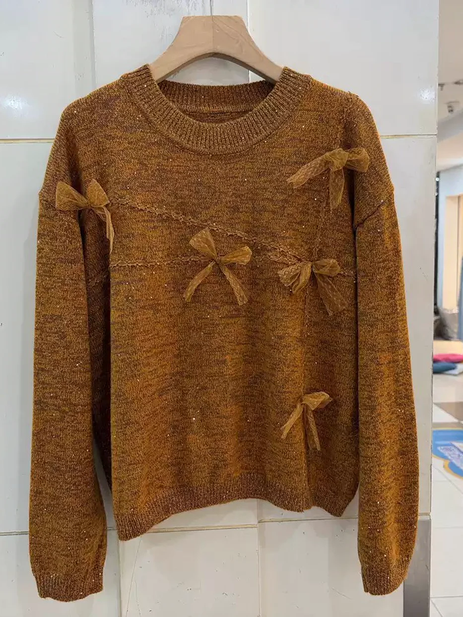 Crew-neck knit sweater 26050 — Style 26050