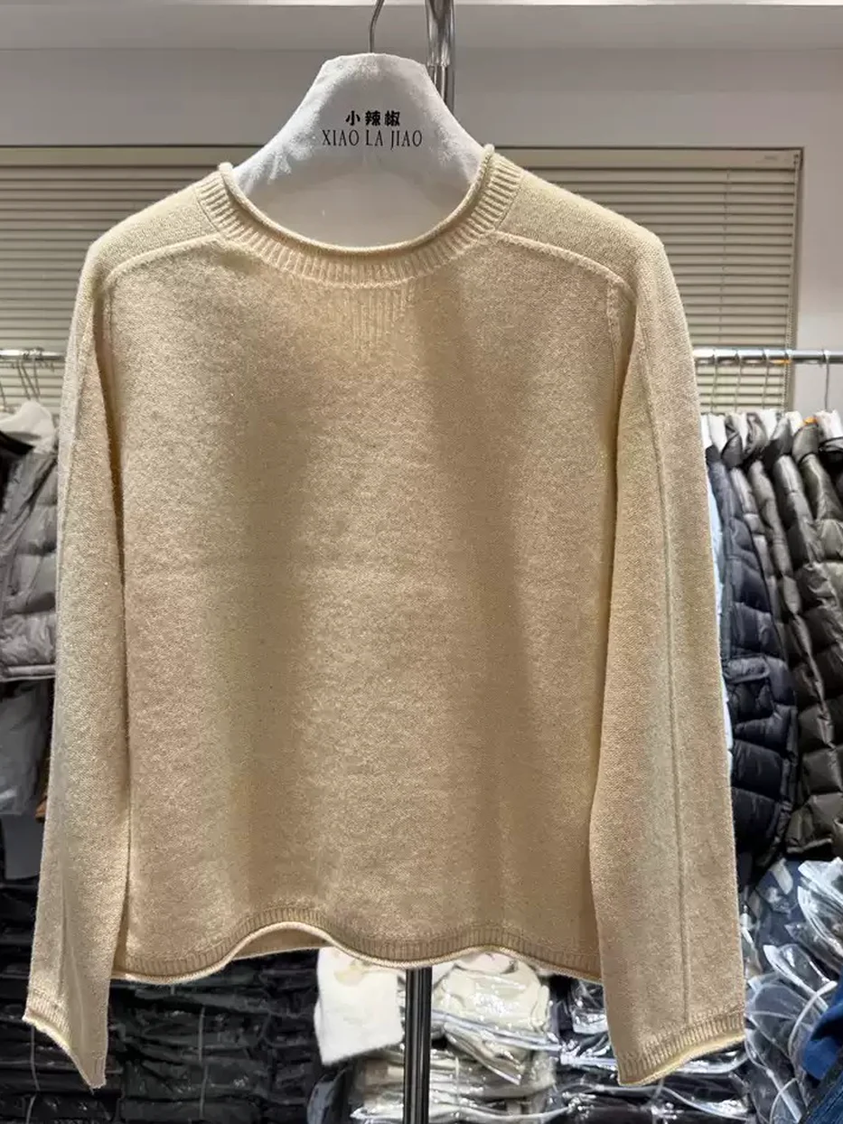Women's crew-neck knit top · 98059