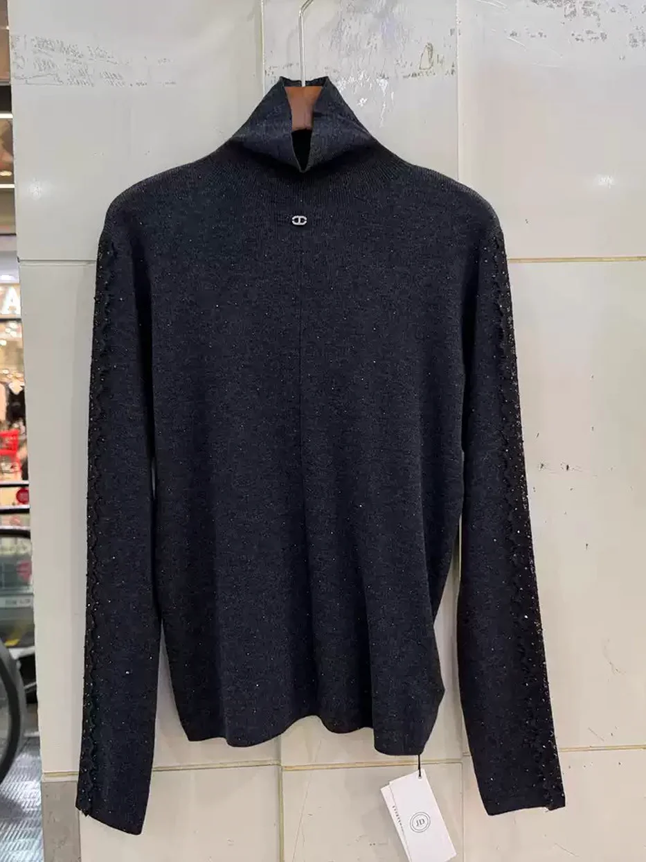 Women's cutout panelled sweater · 98059