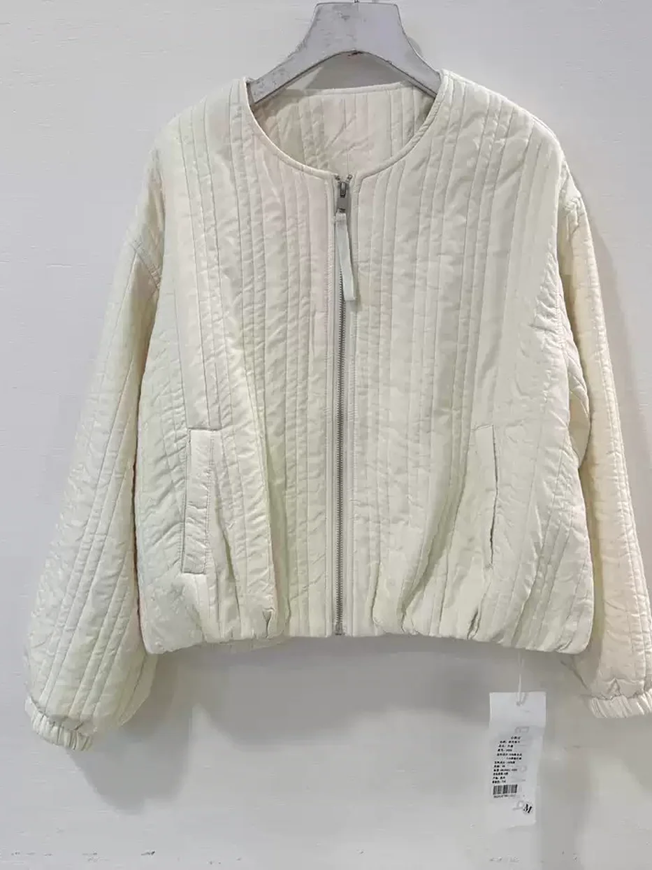 Women's zip relaxed knit top · 98059