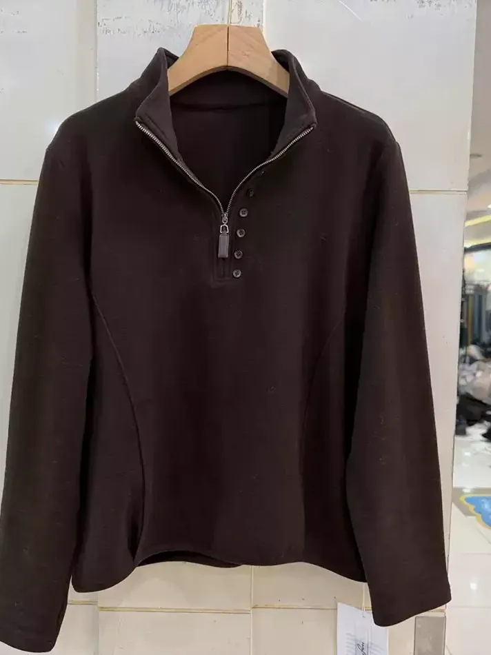Women's zip casual top — Style 6170