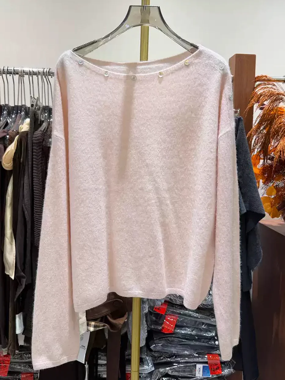 Women's button-front knit top · 98059