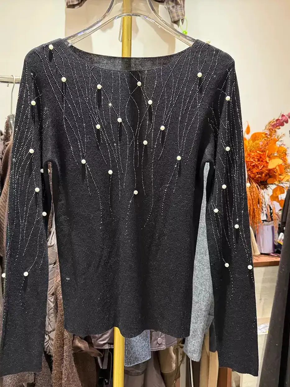 Women's slim knit top · 98059