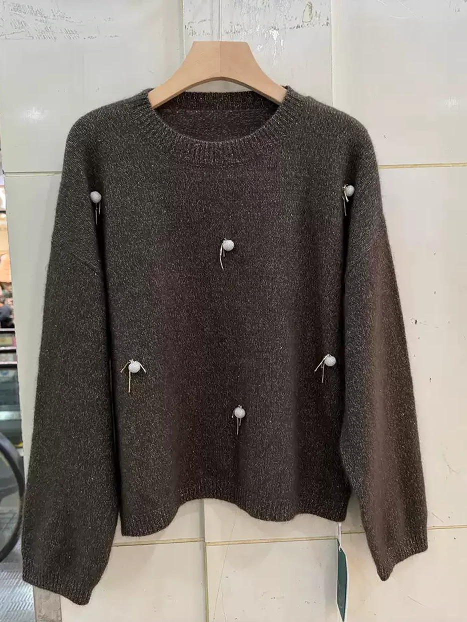 Women's wool knit top · 98059