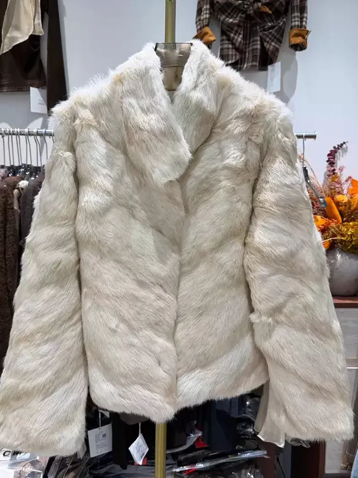 Women's rabbit-fur top — Style 8230
