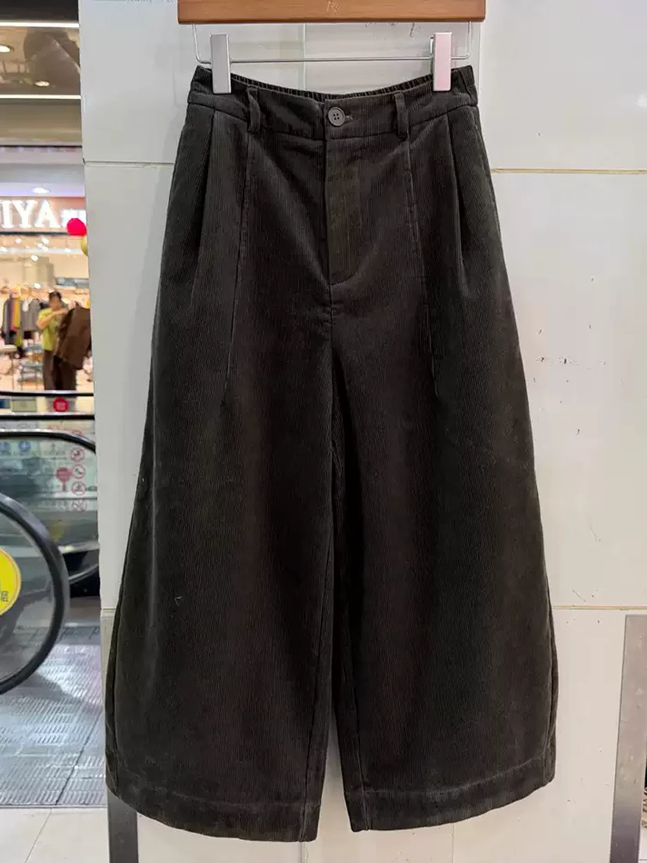 Corduroy balloon trousers 812-1 — Style 812-1