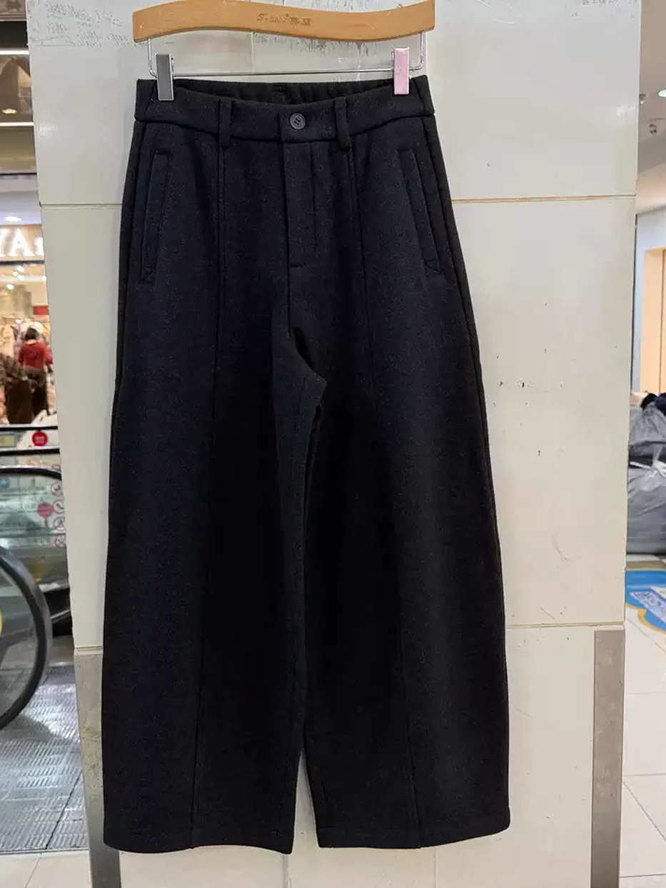 Women's fleece-lined balloon trousers — Style 8129