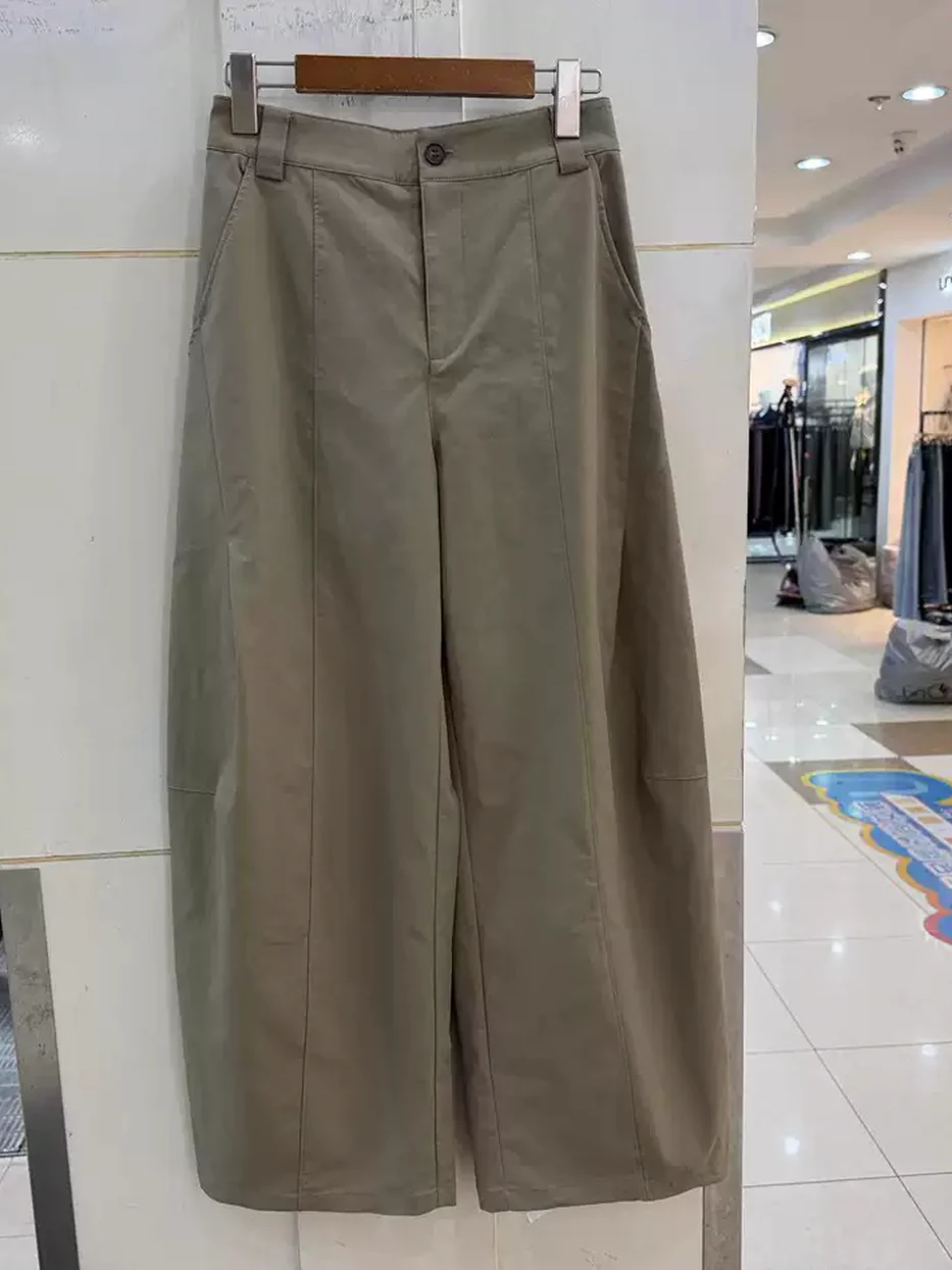 Wide-leg trousers, slim fit — Style Q631K9589