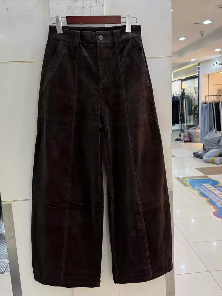 Corduroy balloon trousers — Style RR51718