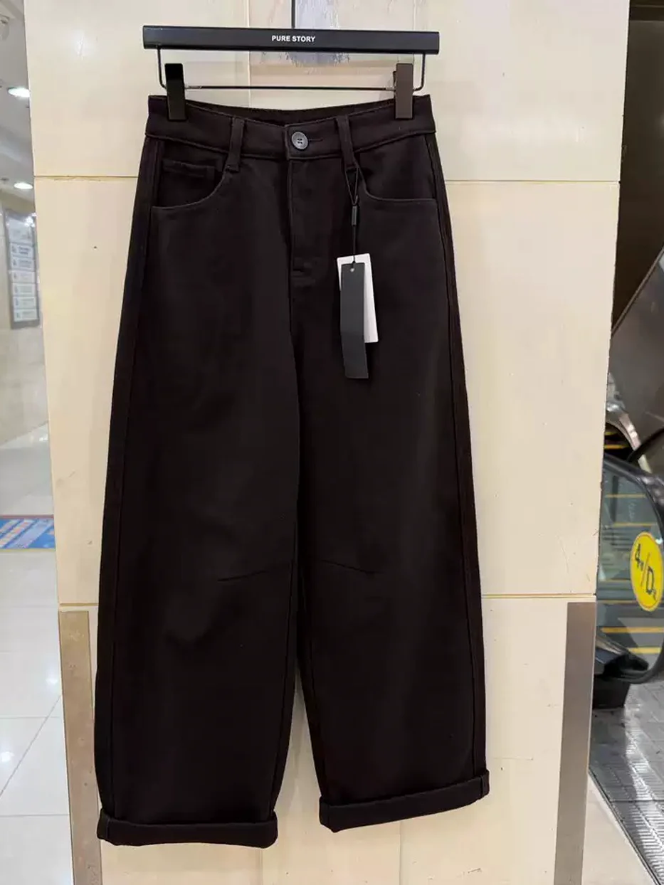 Women's denim balloon jeans — Style T8110
