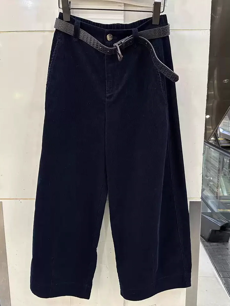 Women's heavyweight relaxed trousers — Style W86009