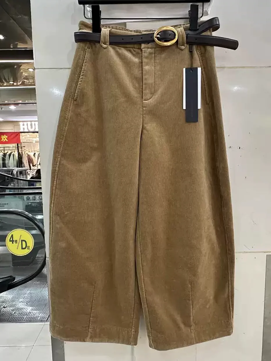 Women's corduroy heavyweight trousers — Style W86218