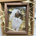 A3 and A2 large format custom pet portrait glass paintings