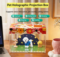 Cute Pet Workshop 3D hologram pet memorial — hamster hologram in the grass scene