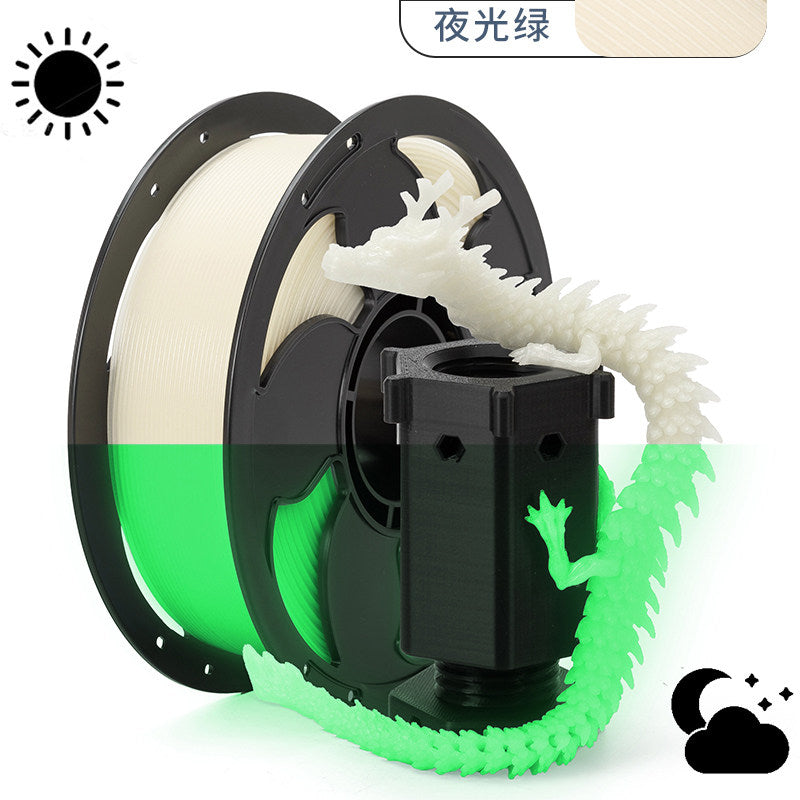 Premium  PLA Filament Glow in the Dark - 25+ Vibrant Glow Colors Available High Toughness Eco-Friendly 3D Printing Material