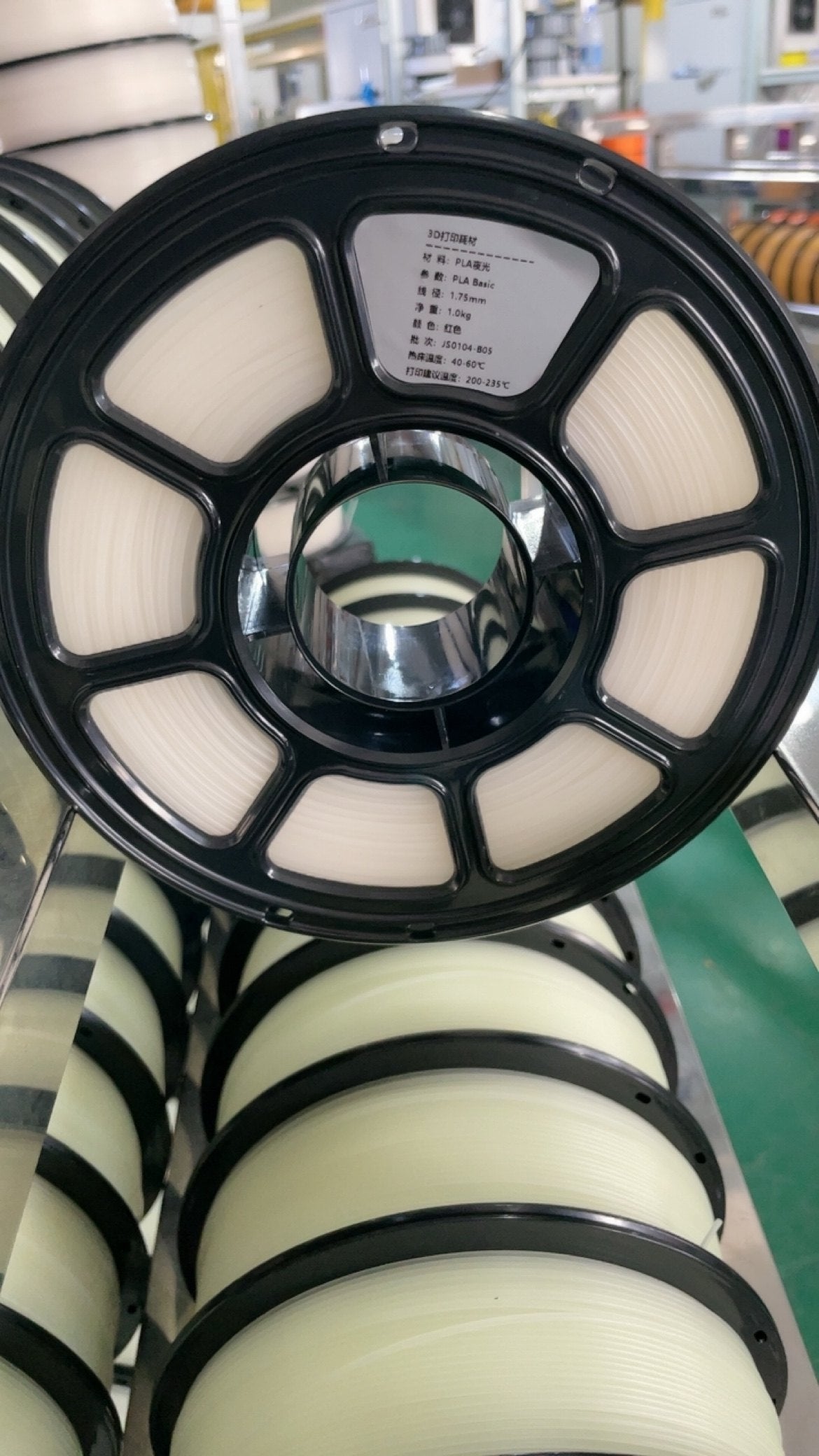 Premium Glow in the Dark PLA 3D Printer Filament 1.75mm Eco-friendly Filament Luminous & Transparent Effect