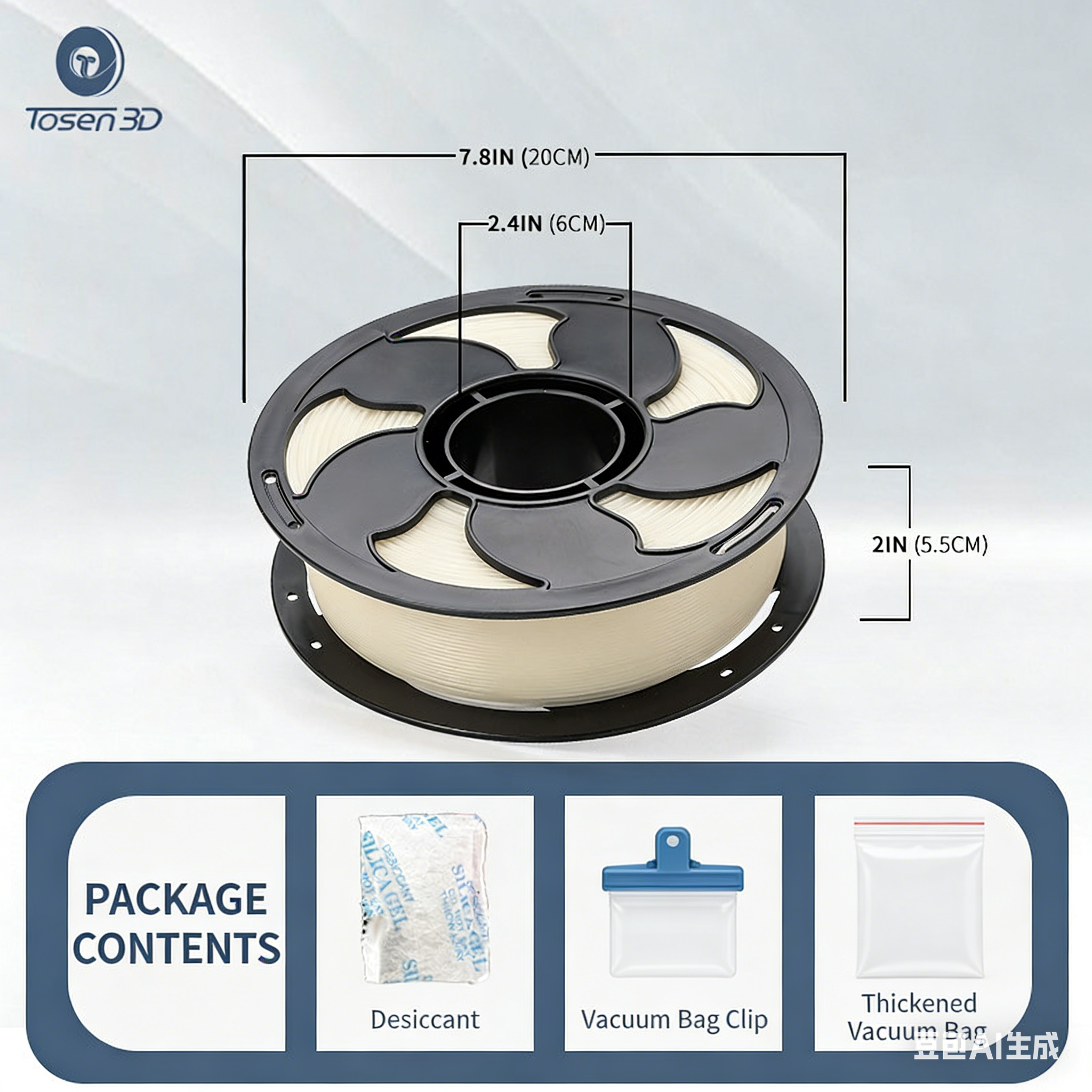 Premium  PLA Filament Glow in the Dark - 25+ Vibrant Glow Colors Available High Toughness Eco-Friendly 3D Printing Material