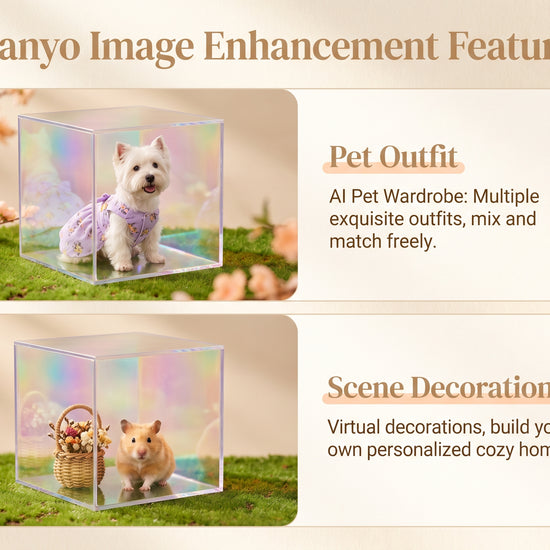 Cute Pet Workshop hologram memorial — process and detail (English)