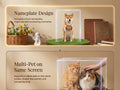 Cute Pet Workshop 3D hologram pet memorial — the gift box with magnetic lid opened